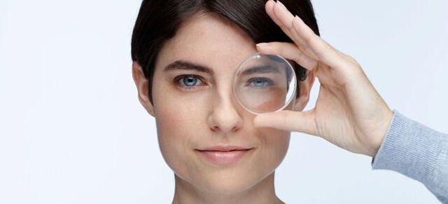 Hard lenses can be used for the purposes of vision adjustment